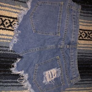 Jean shorts